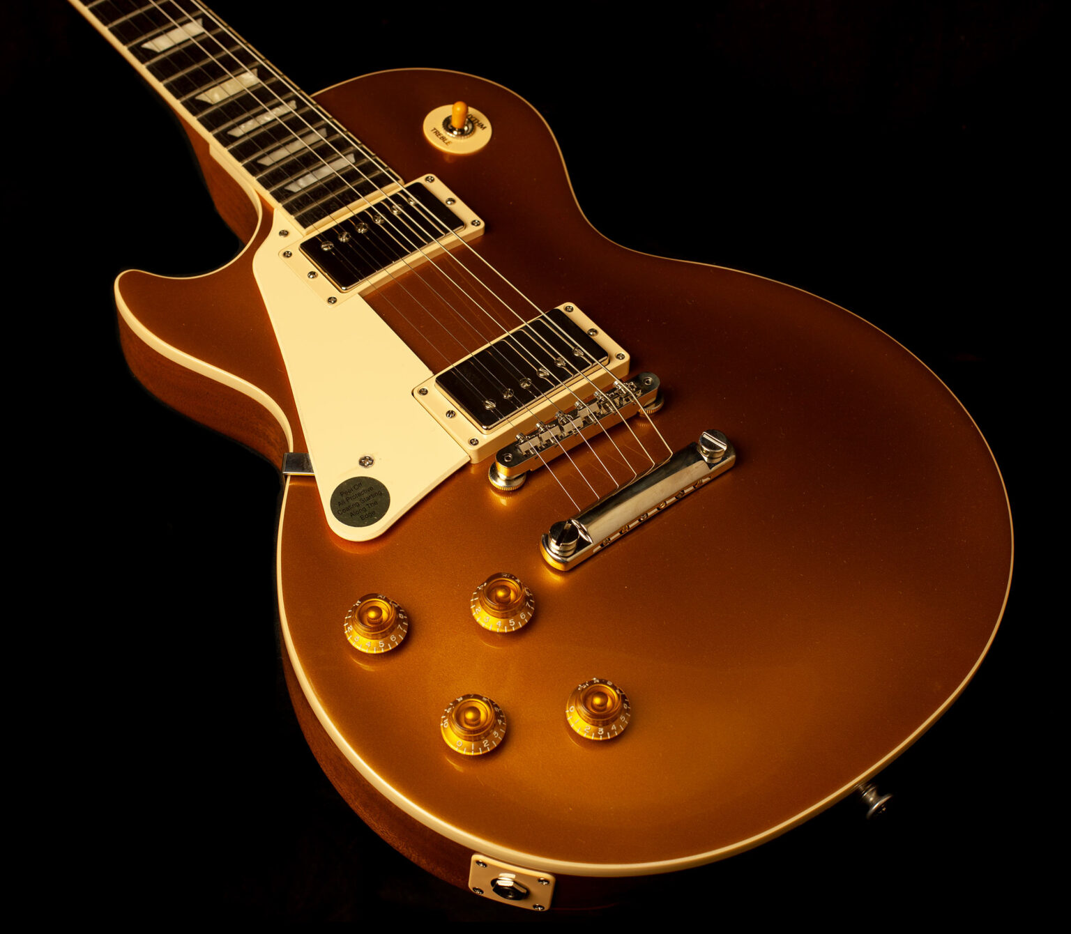 Gibson Les Paul Standard 50's Goldtop Lefthand - Image 6