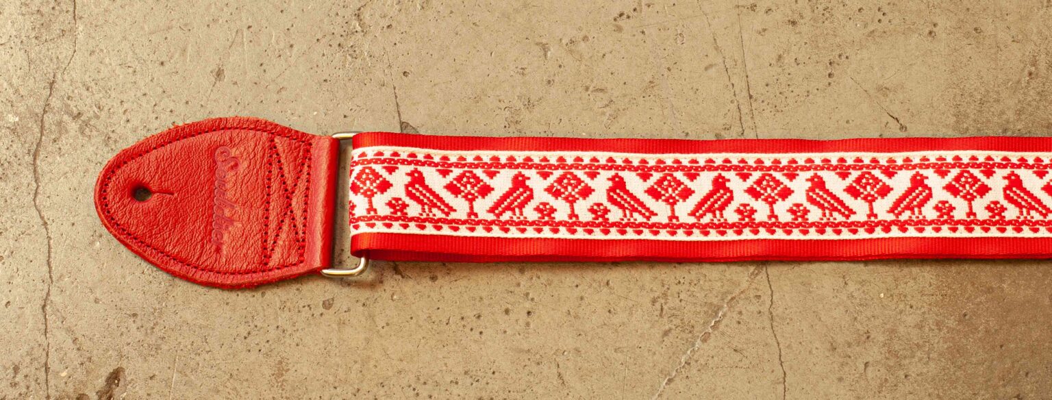 Souldier Strap Raven Red/White