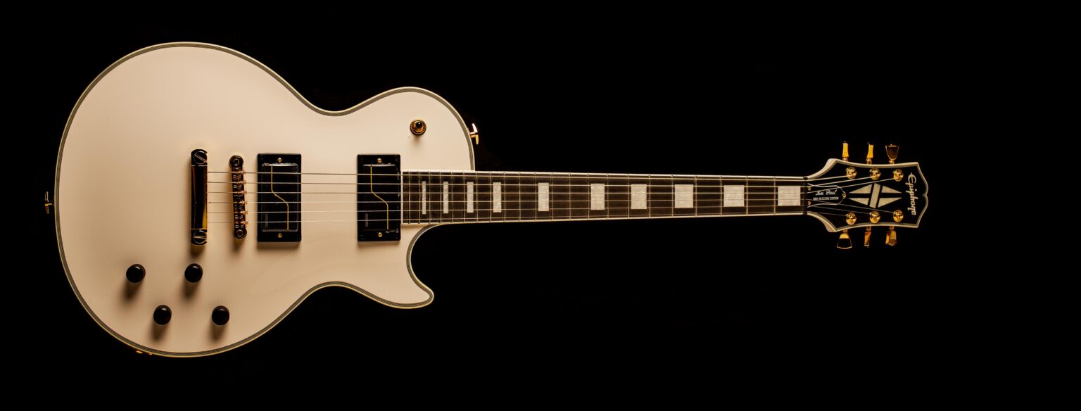 Epiphone Les Paul Custom Matt Heafy Bone White