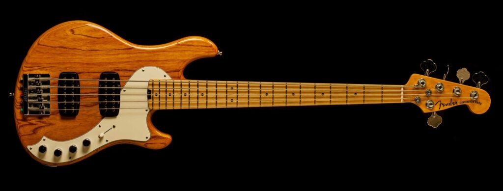 Fender American Deluxe Dimension Bass V HH Ash 2013