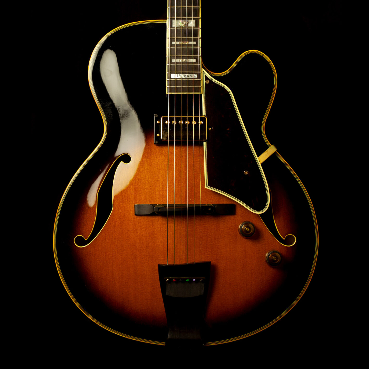 Ibanez JP-20 Joe Pass Brown Sunburst 1984 – Bild 2
