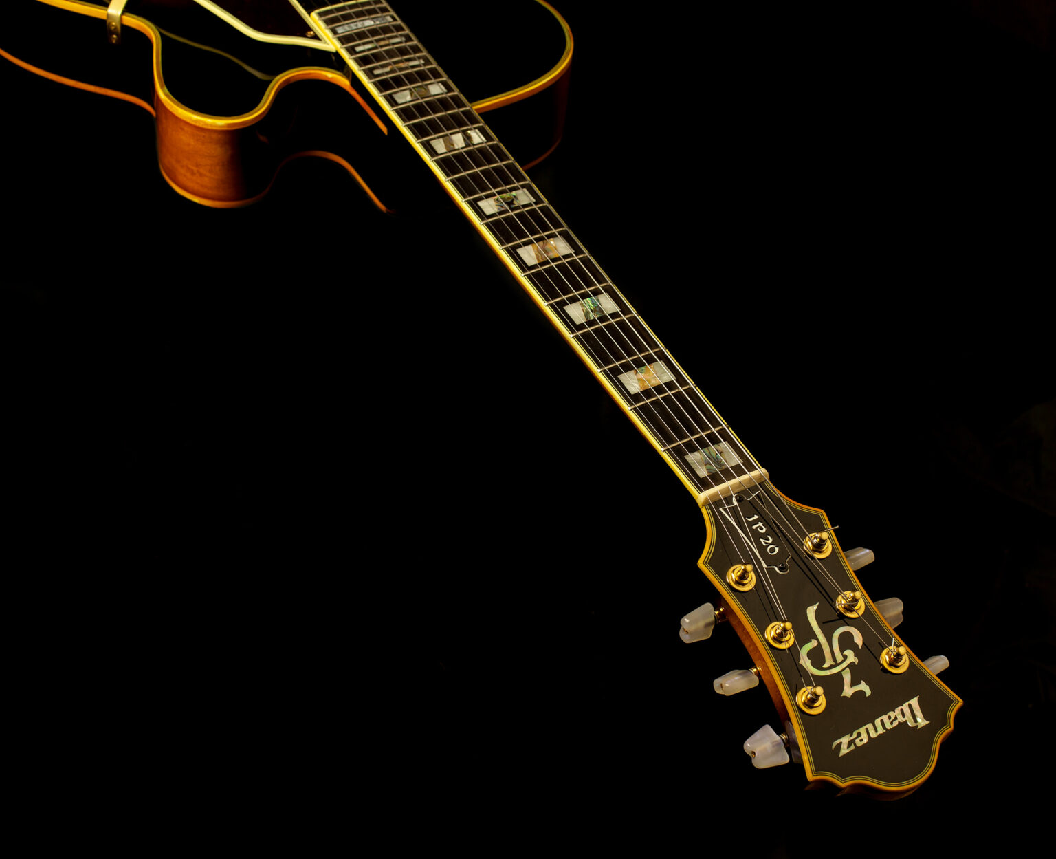 Ibanez JP-20 Joe Pass Brown Sunburst 1984 – Bild 6