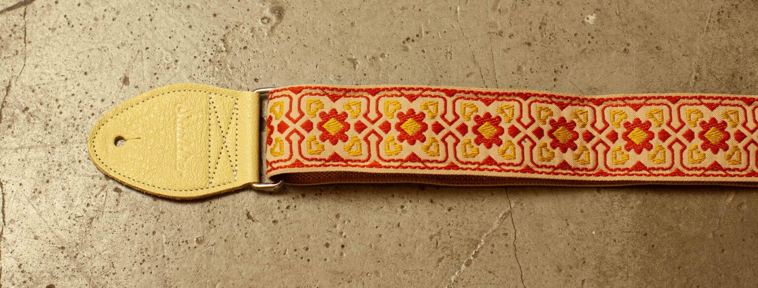 Souldier Strap Fillmore Gold on Burnt Orange