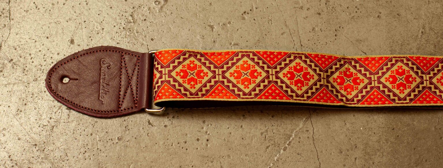 Souldier Strap Rustic Orange/Burgundy/Gold