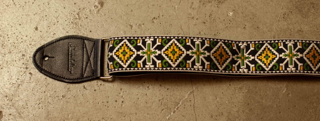 Souldier Strap San Quentin Gold/Green on Black