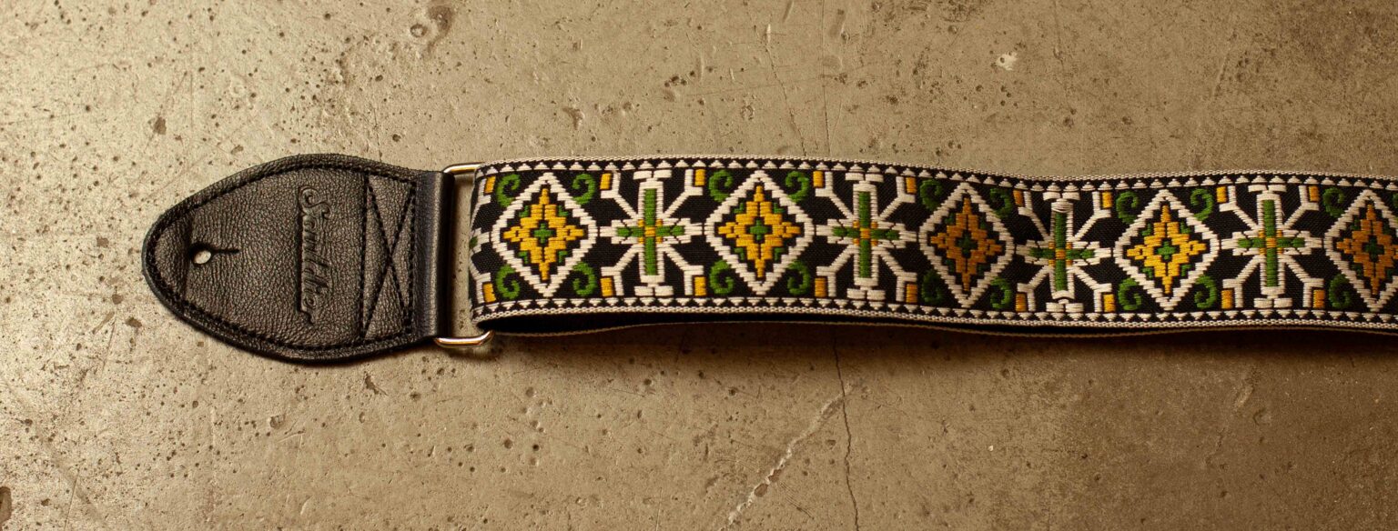 Souldier Strap San Quentin Gold/Green on Black