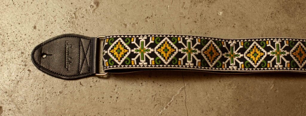Souldier Strap San Quentin Gold/Green on Black