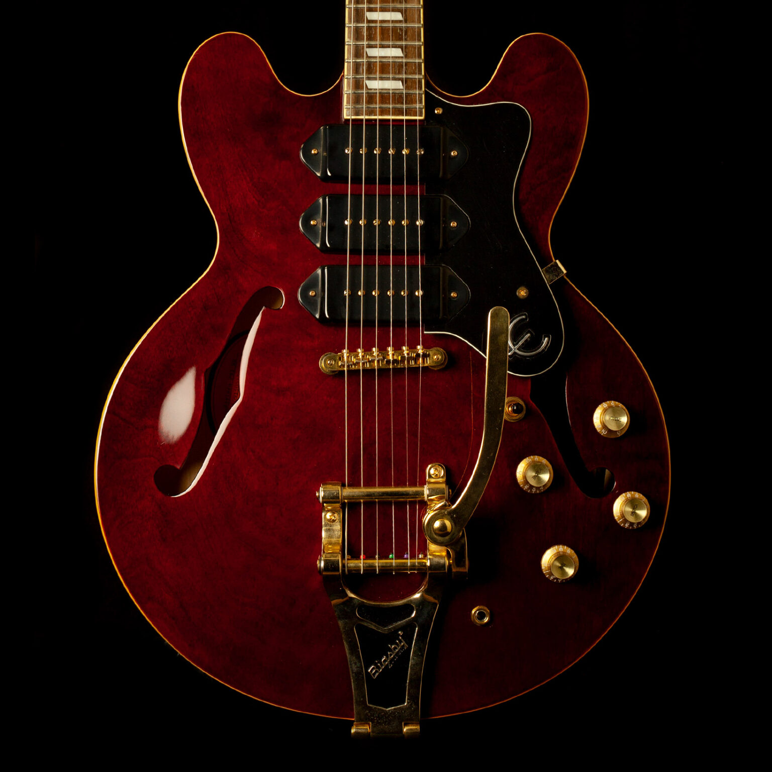 Epiphone Riviera Custom P93 Wine Red 2015 - Image 2