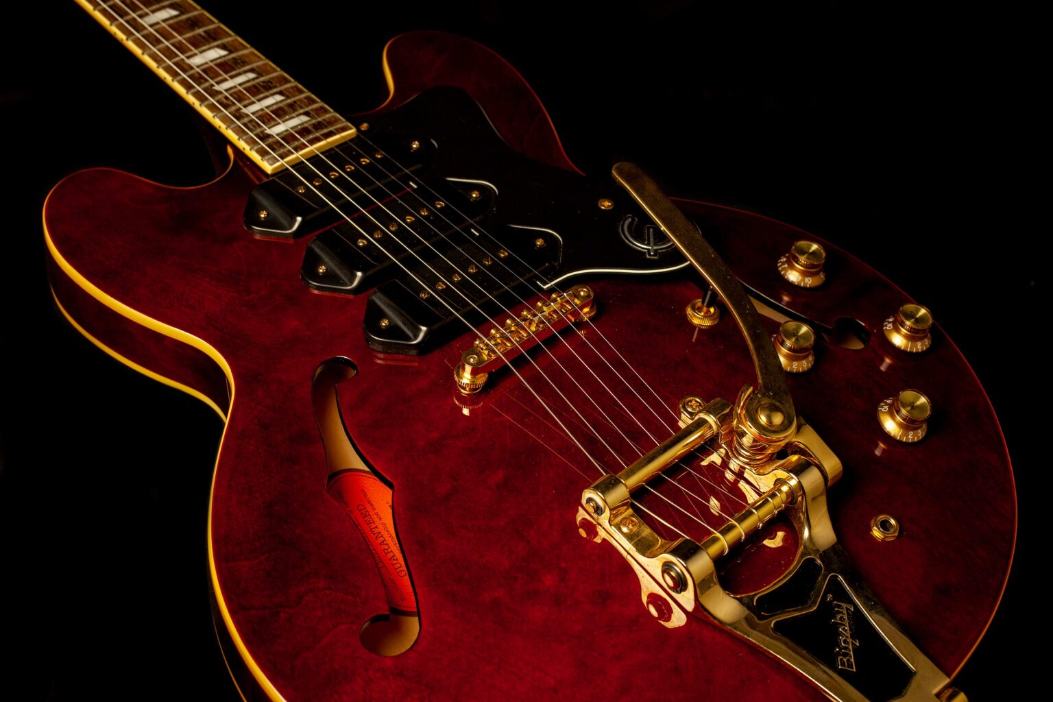 Epiphone Riviera Custom P93 Wine Red 2015 - Image 6