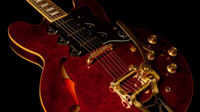 Epiphone Riviera Custom P93 Wine Red 2015 - Gitarren Total