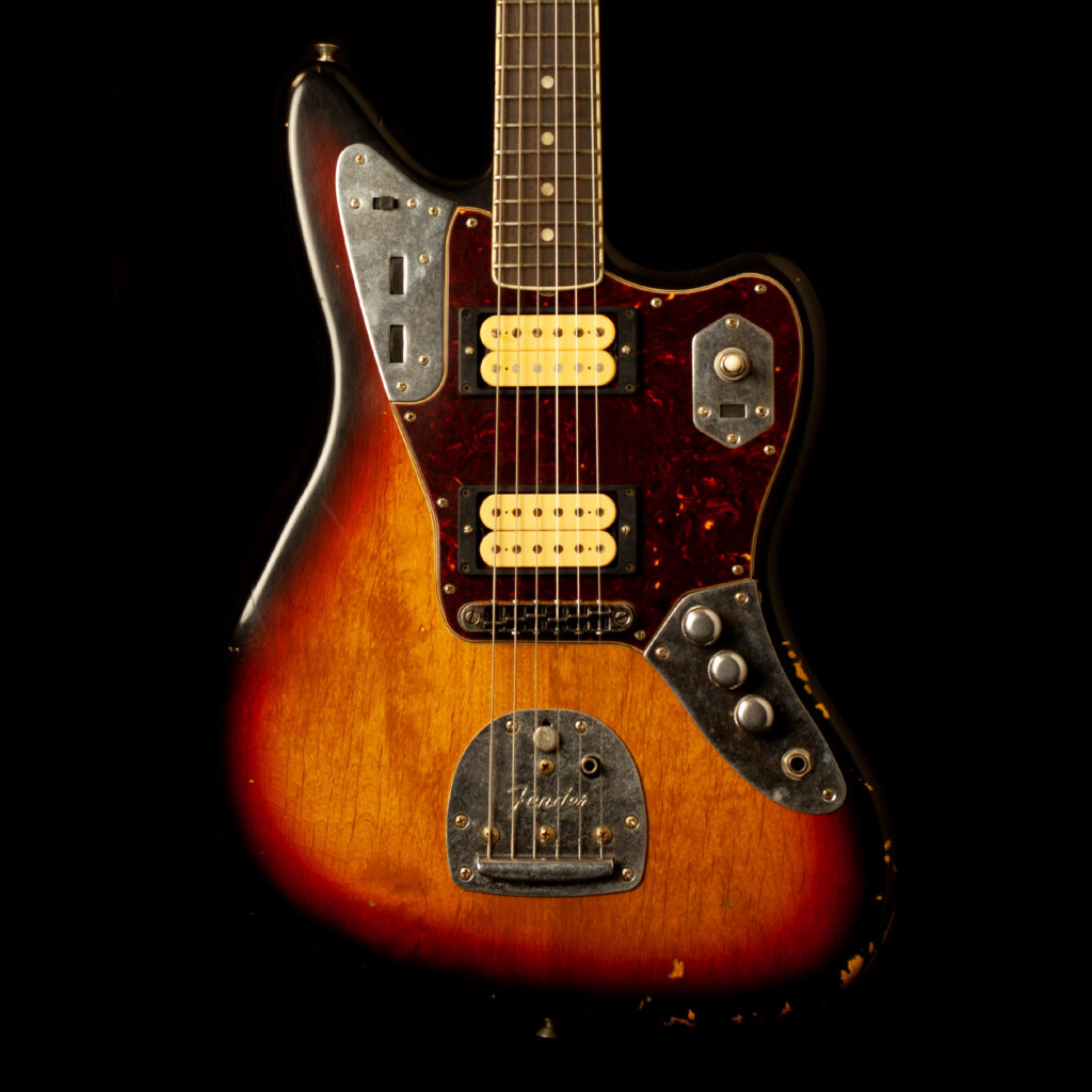 Fender Jaguar Kurt Cobain Road Worn 3Tone Sunburst Gitarren Total