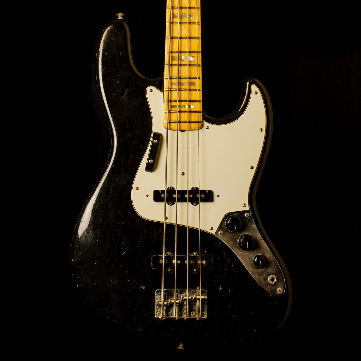 Fender Jazz Bass Black 1974 – Bild 2