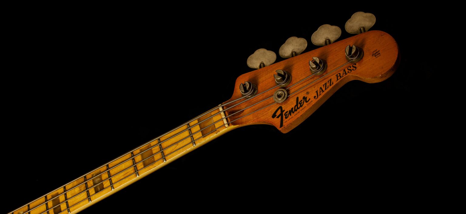 Fender Jazz Bass Black 1974 – Bild 4