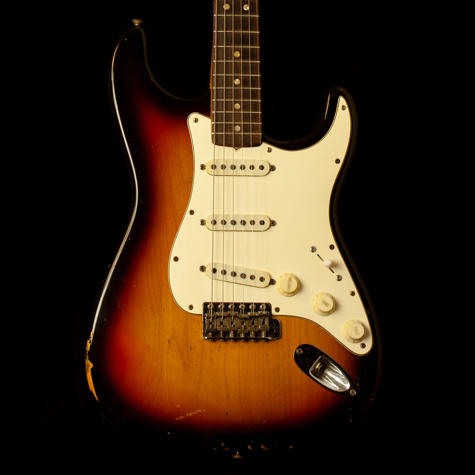 Fender Stratocaster 3-Tone Sunburst 1968 – Bild 2
