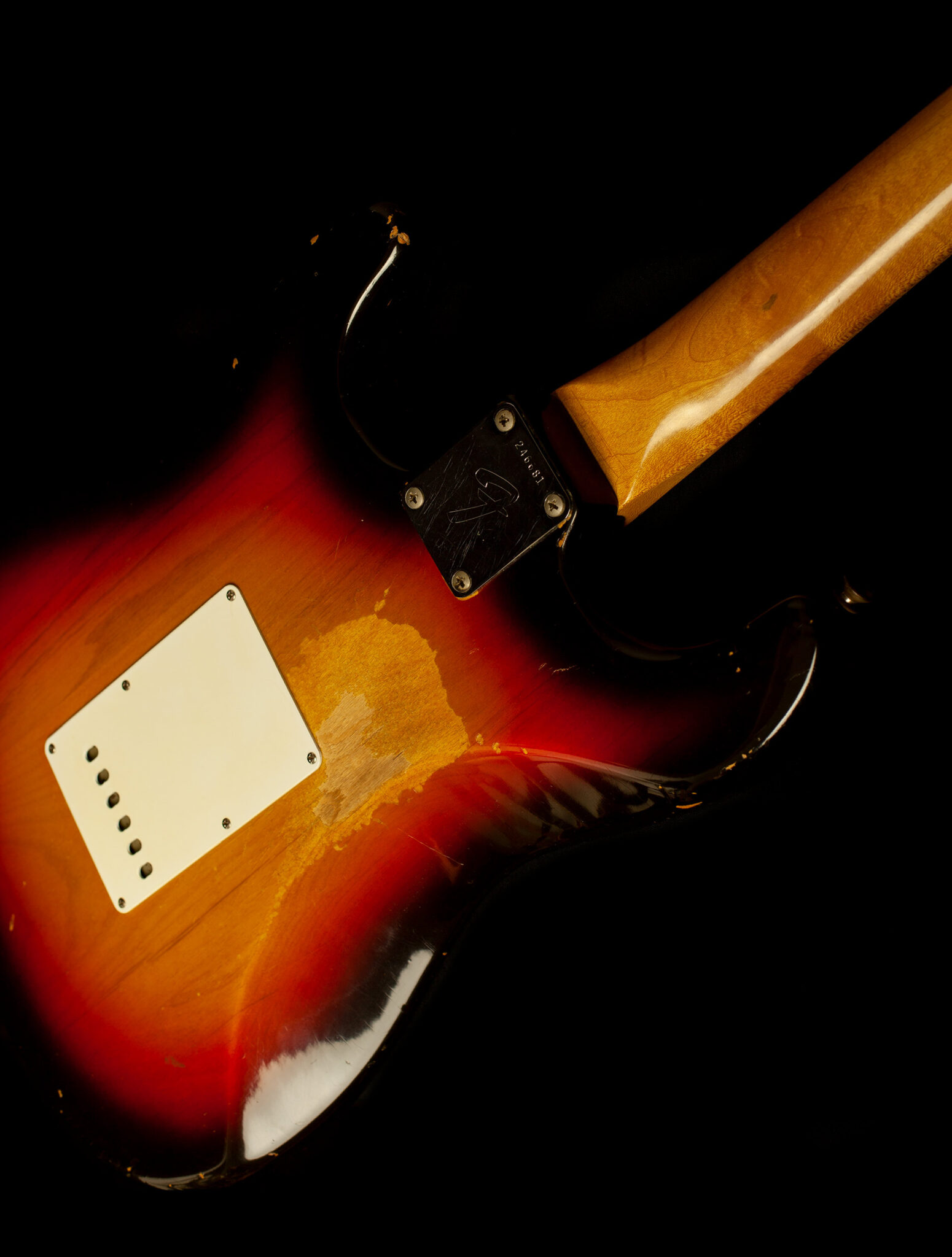 Fender Stratocaster 3-Tone Sunburst 1968 – Bild 6