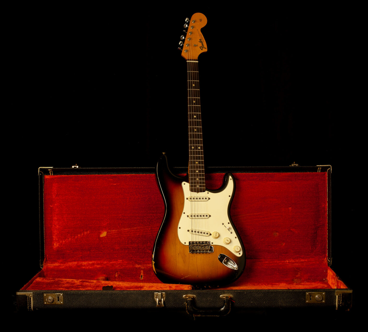 Fender Stratocaster 3-Tone Sunburst 1968 – Bild 9