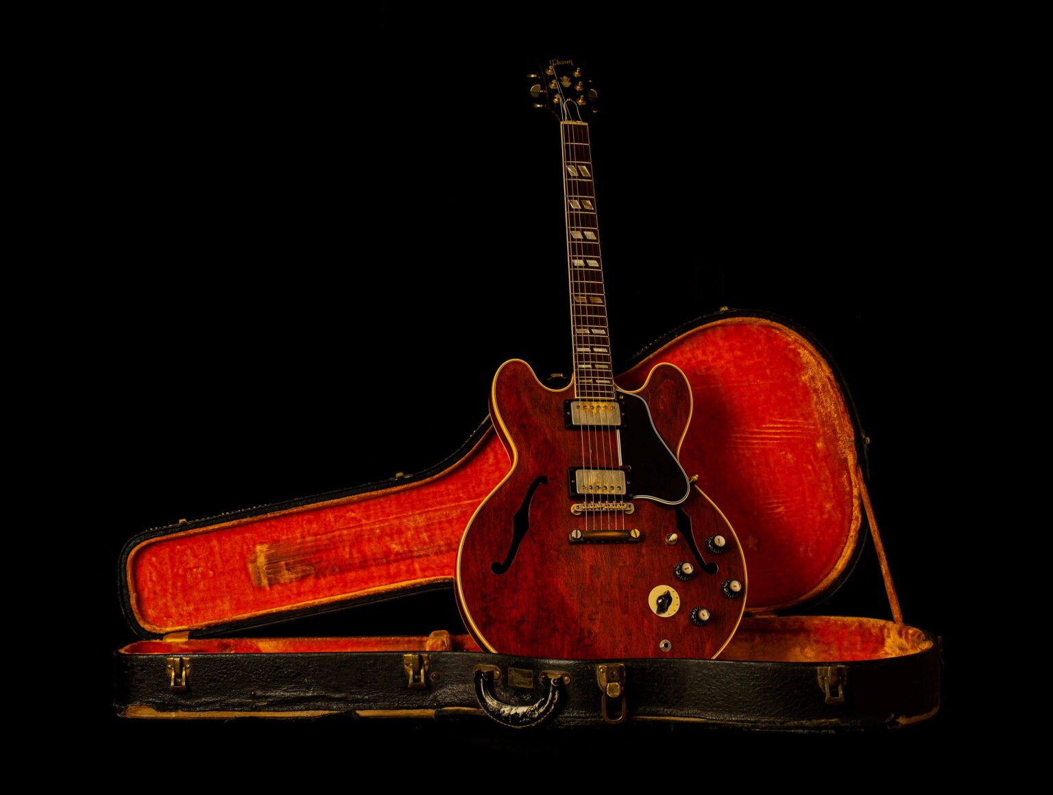 Gibson ES-345TD Cherry 1962 - Image 10