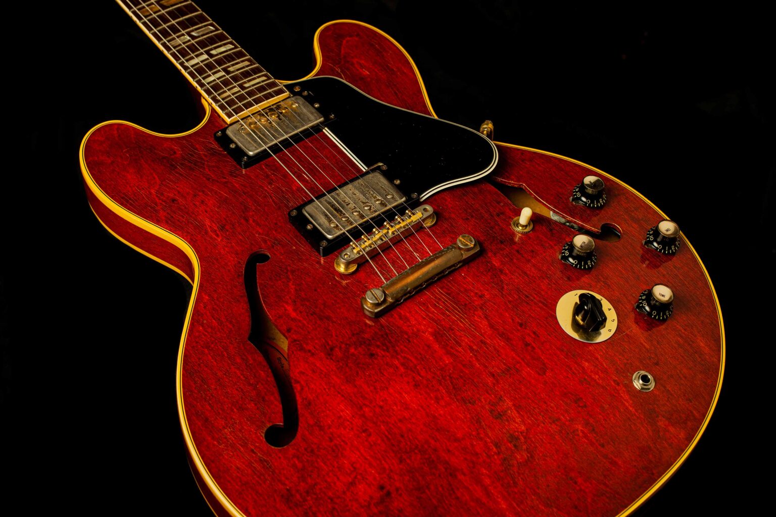 Gibson ES-345TD Cherry 1962 - Image 8