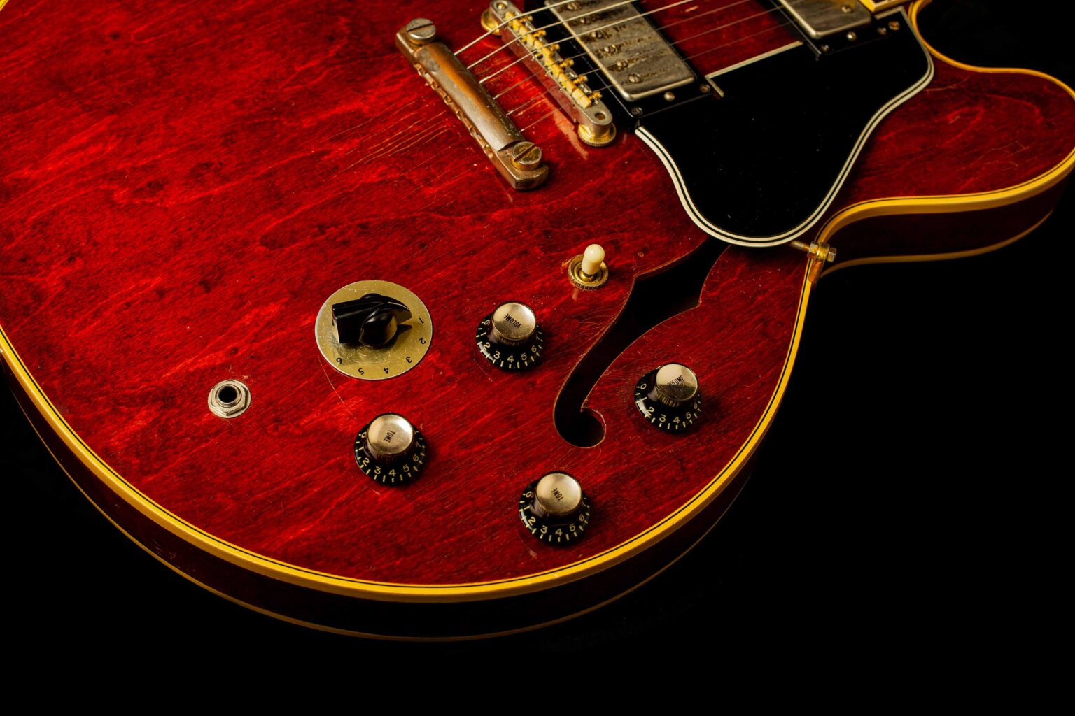 Gibson ES-345TD Cherry 1962 - Image 9