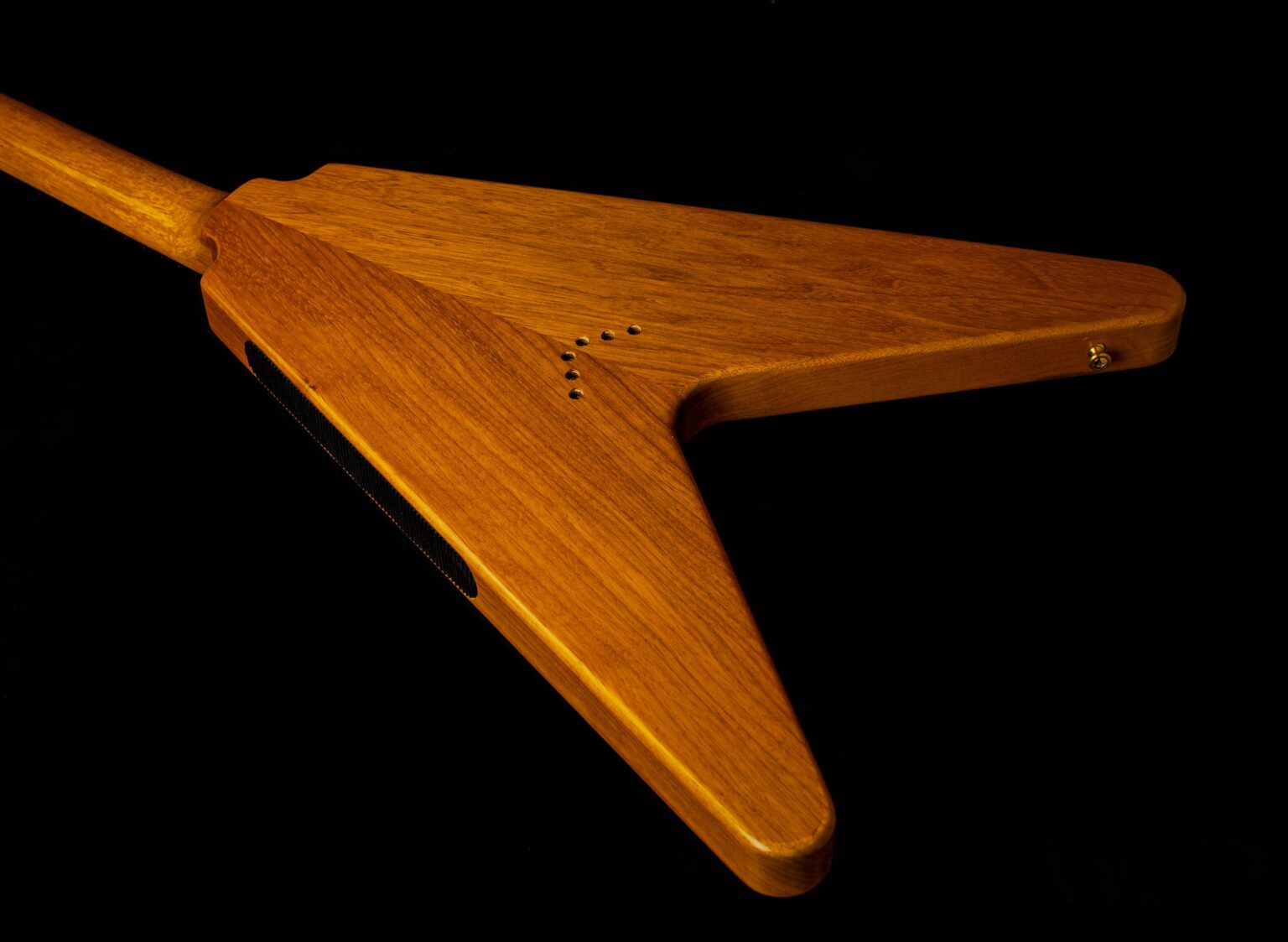 Gibson Korina Flying-V 1958 Reissue Black Pickguard – Bild 5