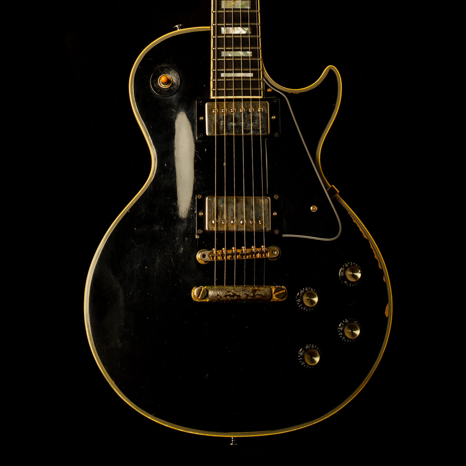 Gibson Les Paul Custom Ebony 1974 - Image 2