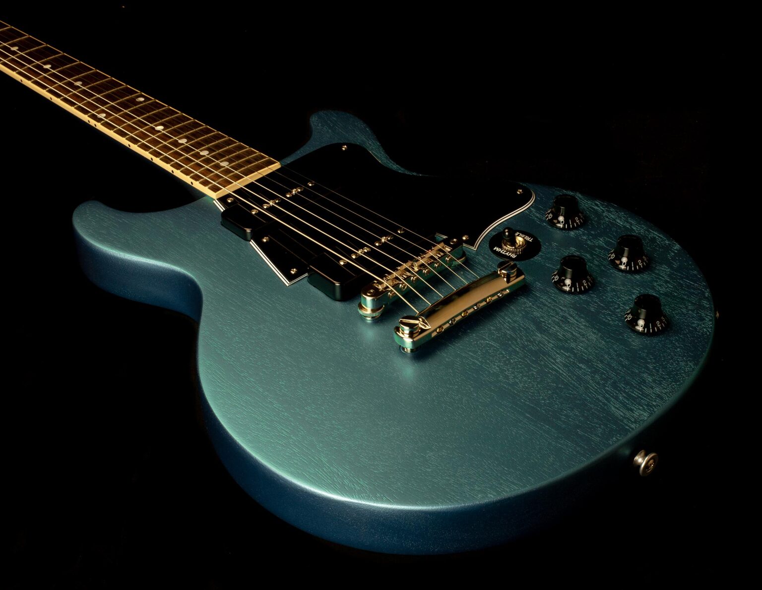 Gibson Les Paul Special DC Rick Beato TV Blue Mist – Bild 6
