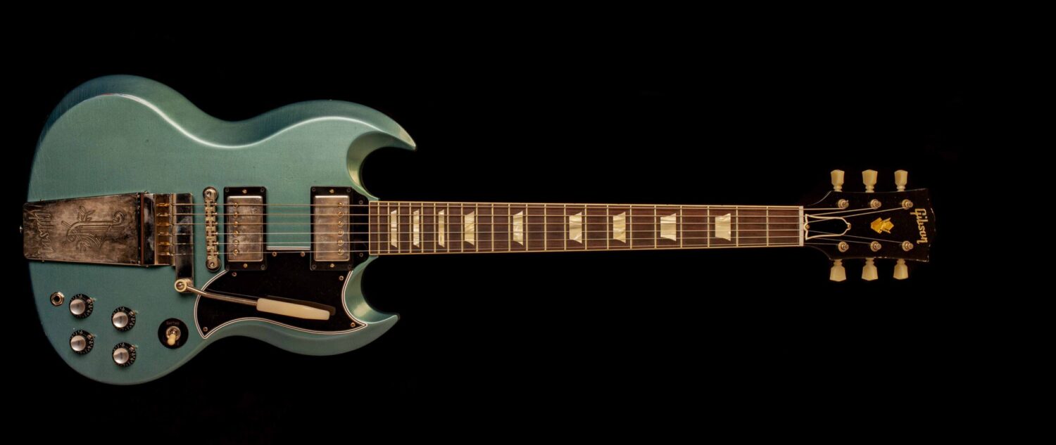 Gibson SG Standard 1964 Maestro Vibrola Antique Pelham Blue Murphy Lab Light Aged