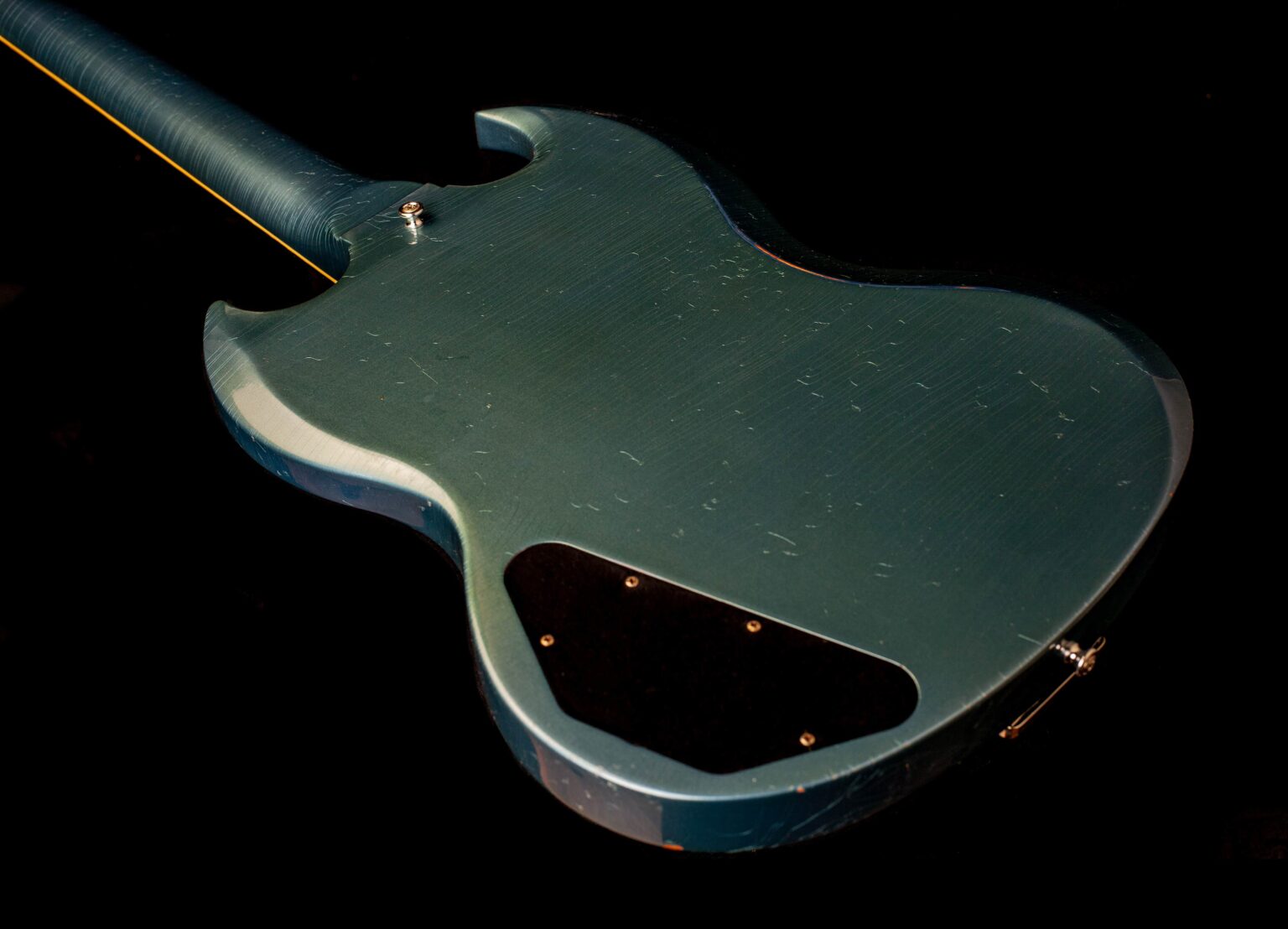 Gibson SG Standard 1964 Maestro Vibrola Antique Pelham Blue Murphy Lab Light Aged - Image 6