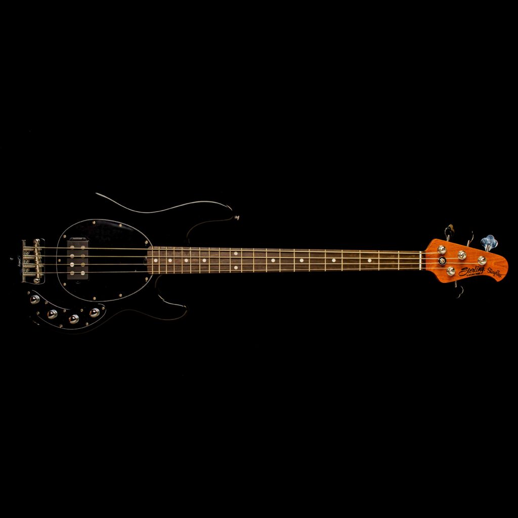 Sterling by Music Man Stingray RAY34 Roasted Maple Black