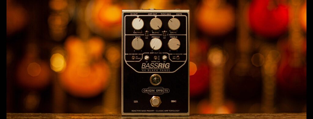 Origin Effects BassRIG '64 Black Panel