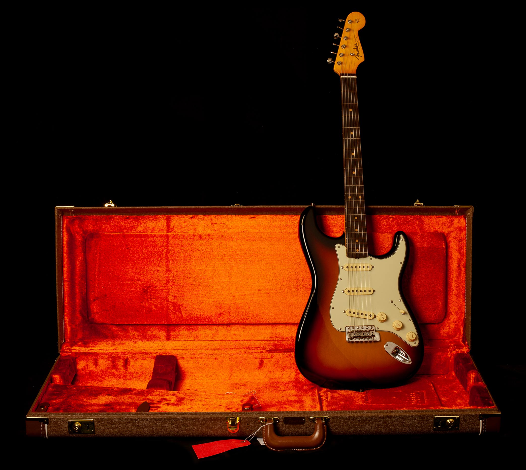 Fender Stratocaster American Vintage II 1961 3-Color Sunburst – Bild 7