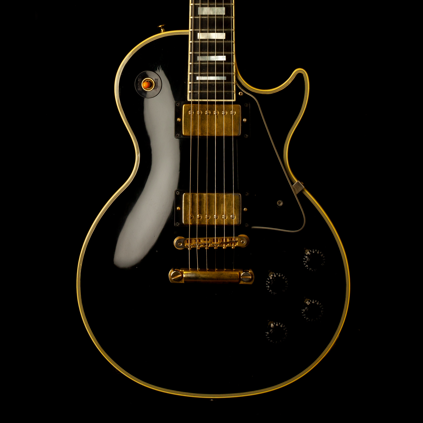 Gibson Les Paul Custom '57 Ebony "Pre-Historic" 1992 - Image 2