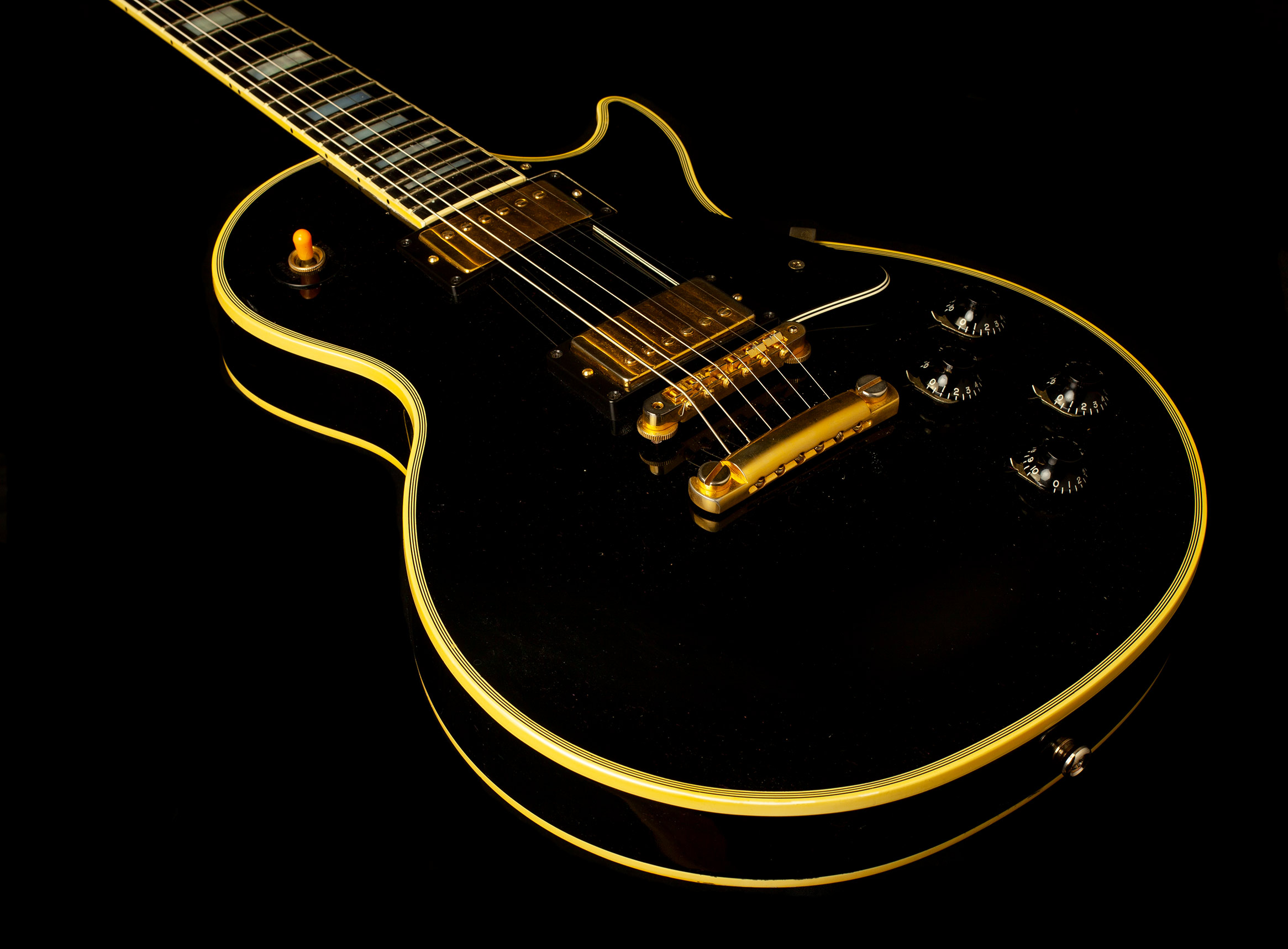 Gibson Les Paul Custom '57 Ebony "Pre-Historic" 1992 - Image 6