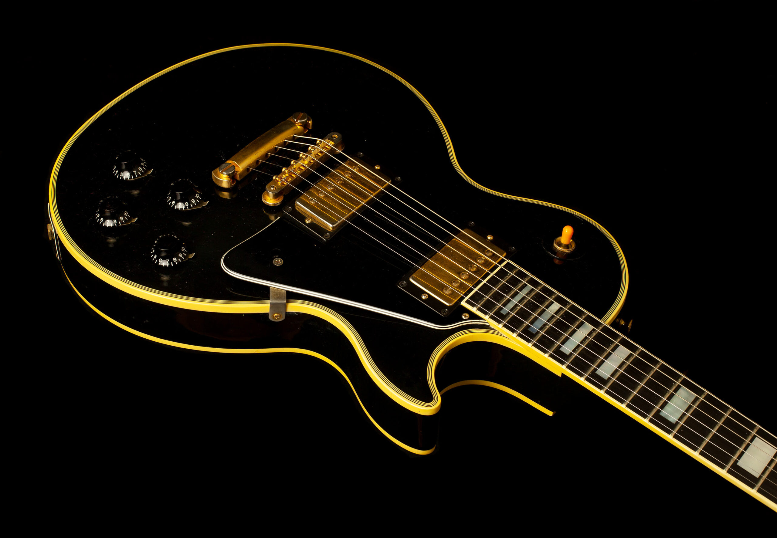 Gibson Les Paul Custom '57 Ebony "Pre-Historic" 1992 - Image 7