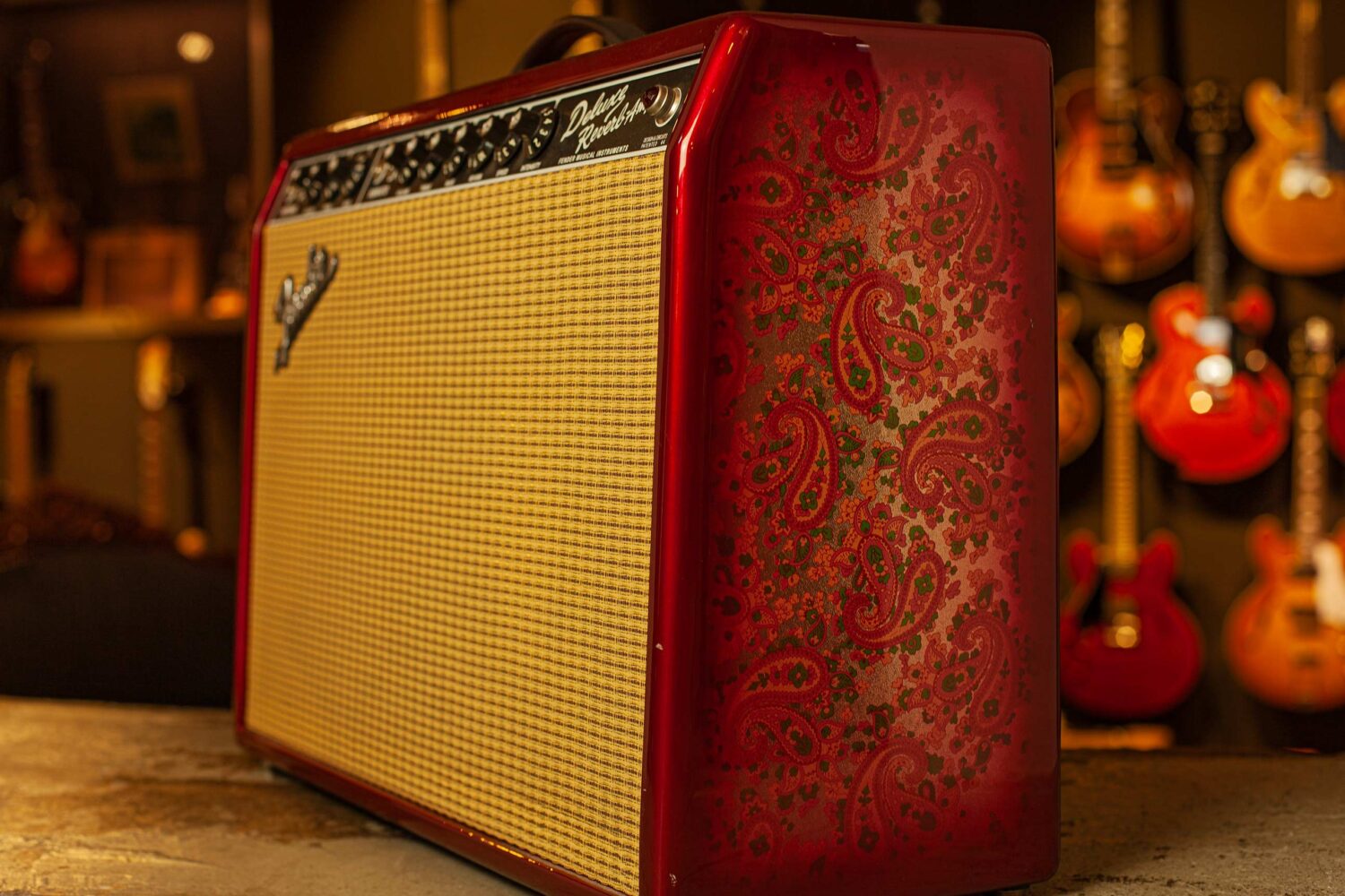 Fender Deluxe Reverb '65 Limited Edition Pink Paisley – Bild 2