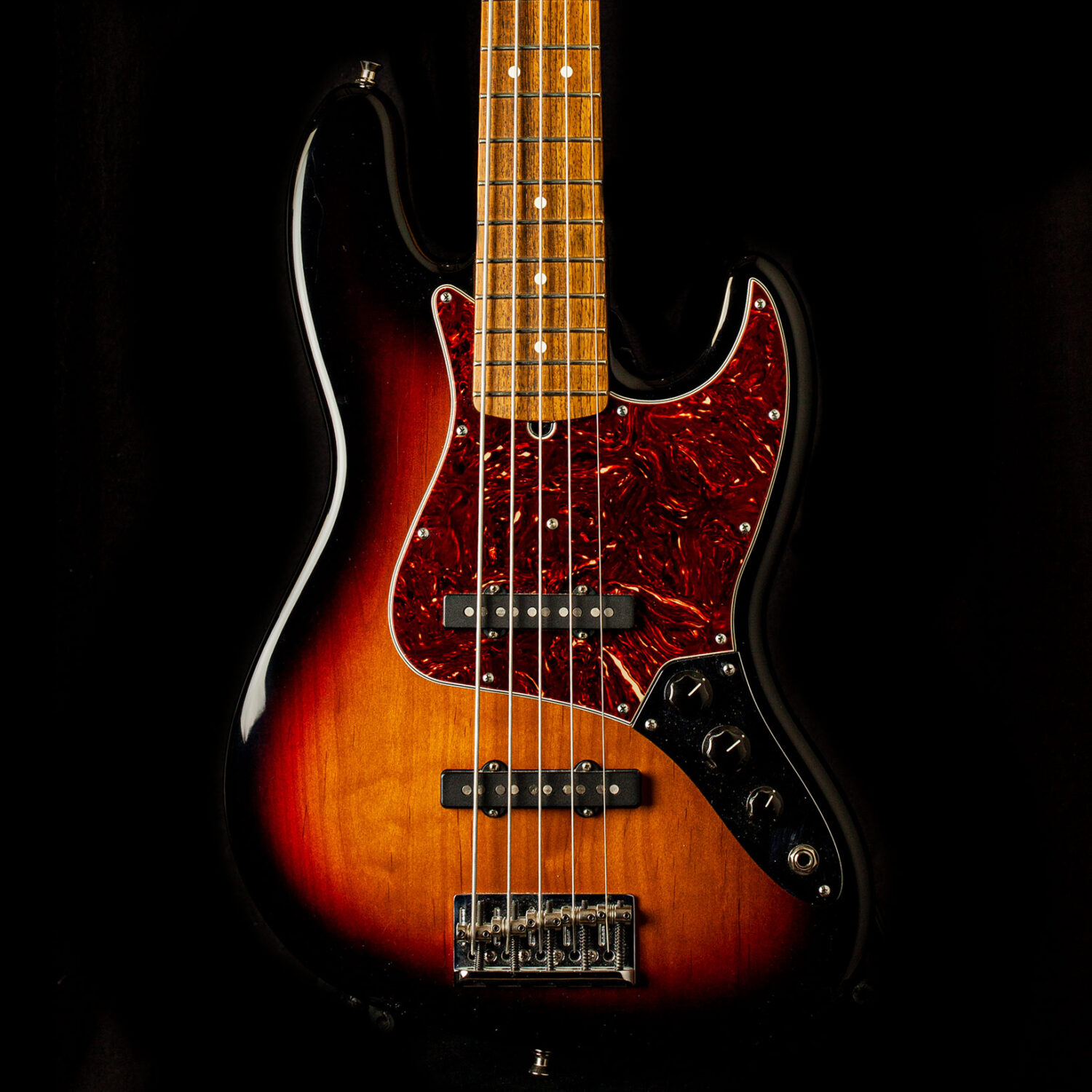 Fender American Standard Jazz Bass V 3-Tone Sunburst 2008 – Bild 2
