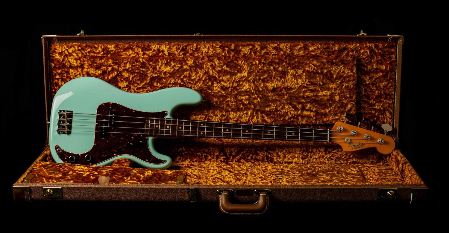 Fender Precision Bass American Vintage II 1960 Daphne Blue - Image 7