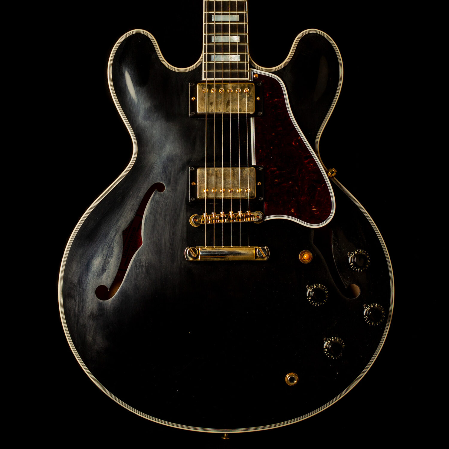 Gibson ES-355 1959 Reissue Ebony – Bild 2