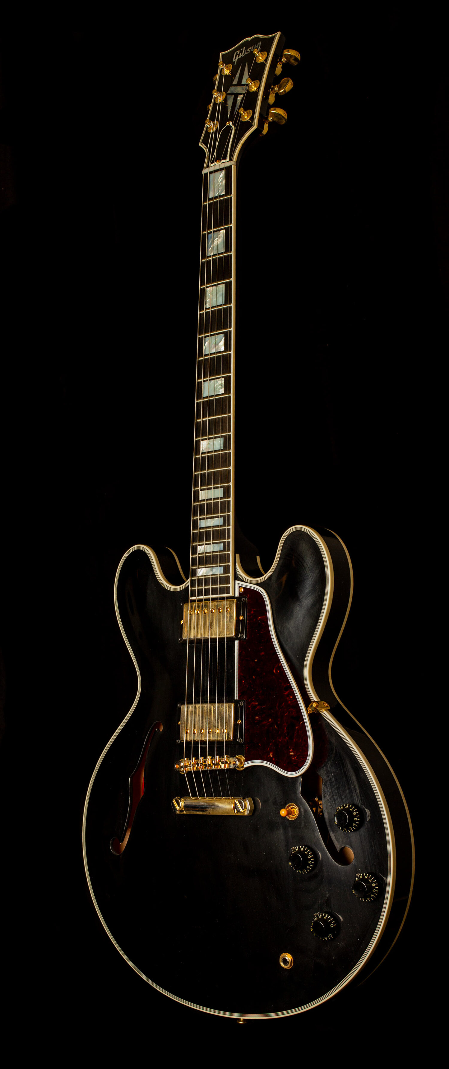 Gibson ES-355 1959 Reissue Ebony – Bild 3