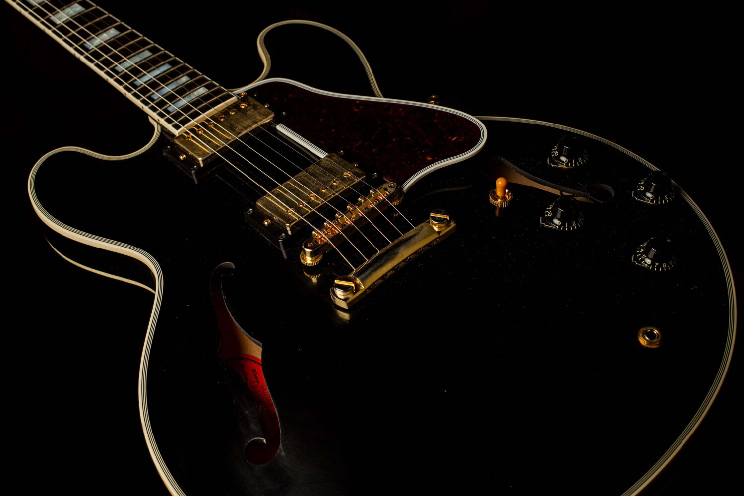 Gibson ES-355 1959 Reissue Ebony – Bild 7