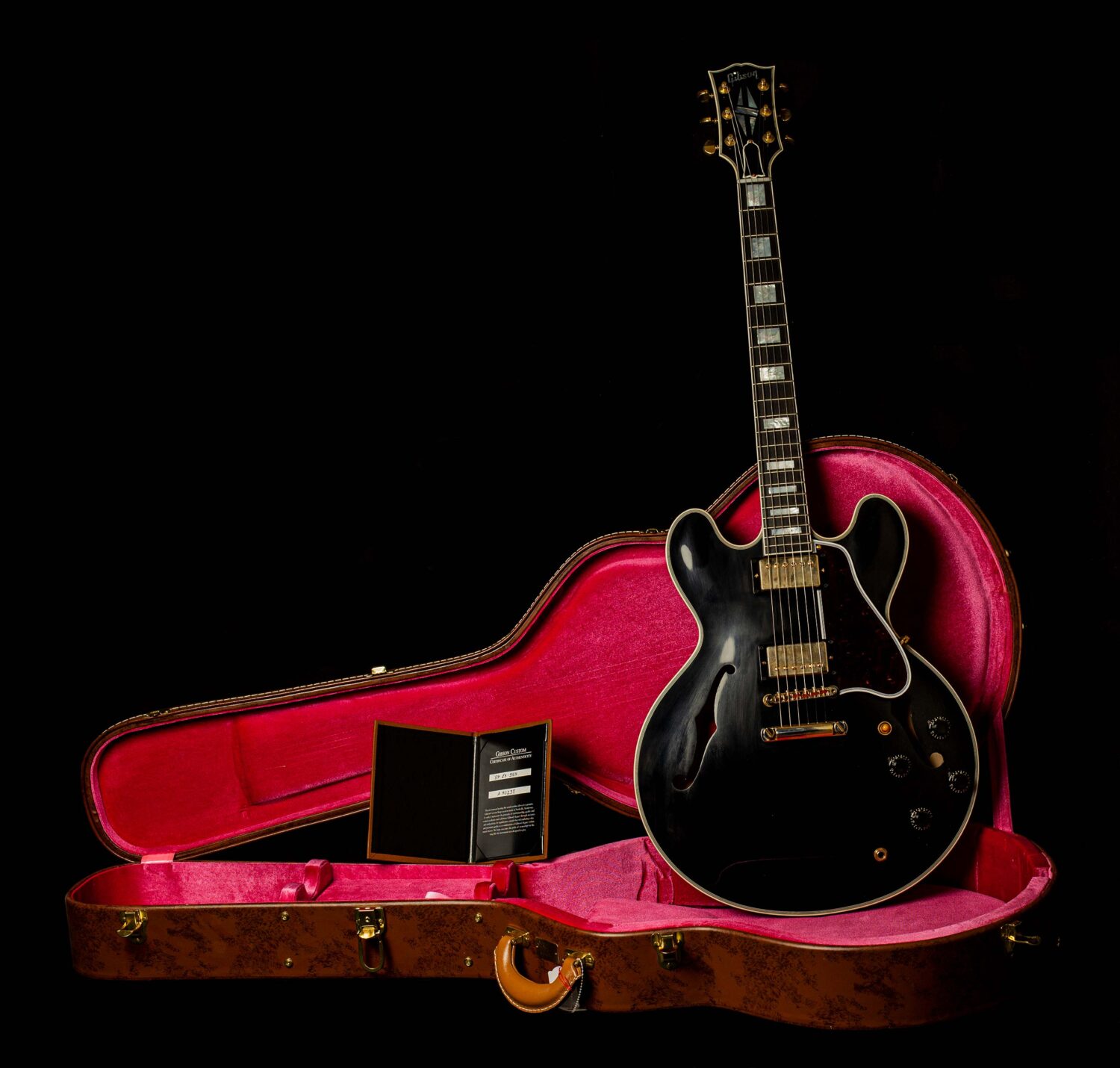 Gibson ES-355 1959 Reissue Ebony – Bild 8