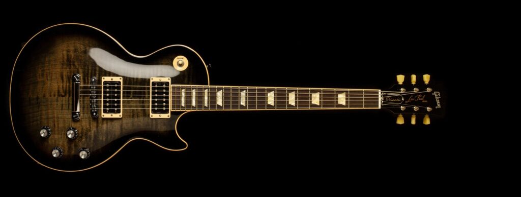 Gibson Les Paul Classic Trans Ebony Burst 2011