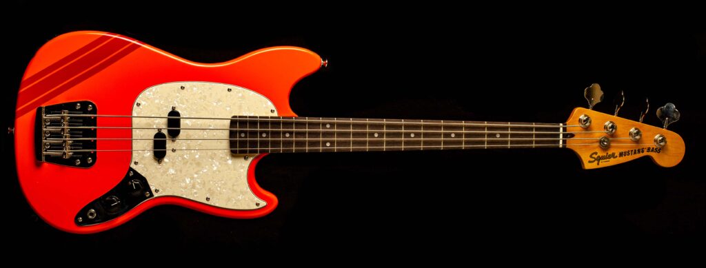 Squier Mustang Bass Classic Vibe 60's Capri Orange Competition