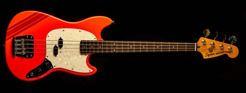 Squier Mustang Bass Classic Vibe 60's Capri Orange Competition