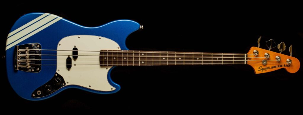 Squier Mustang Bass Classic Vibe 60's Lake Placid Blue Competition