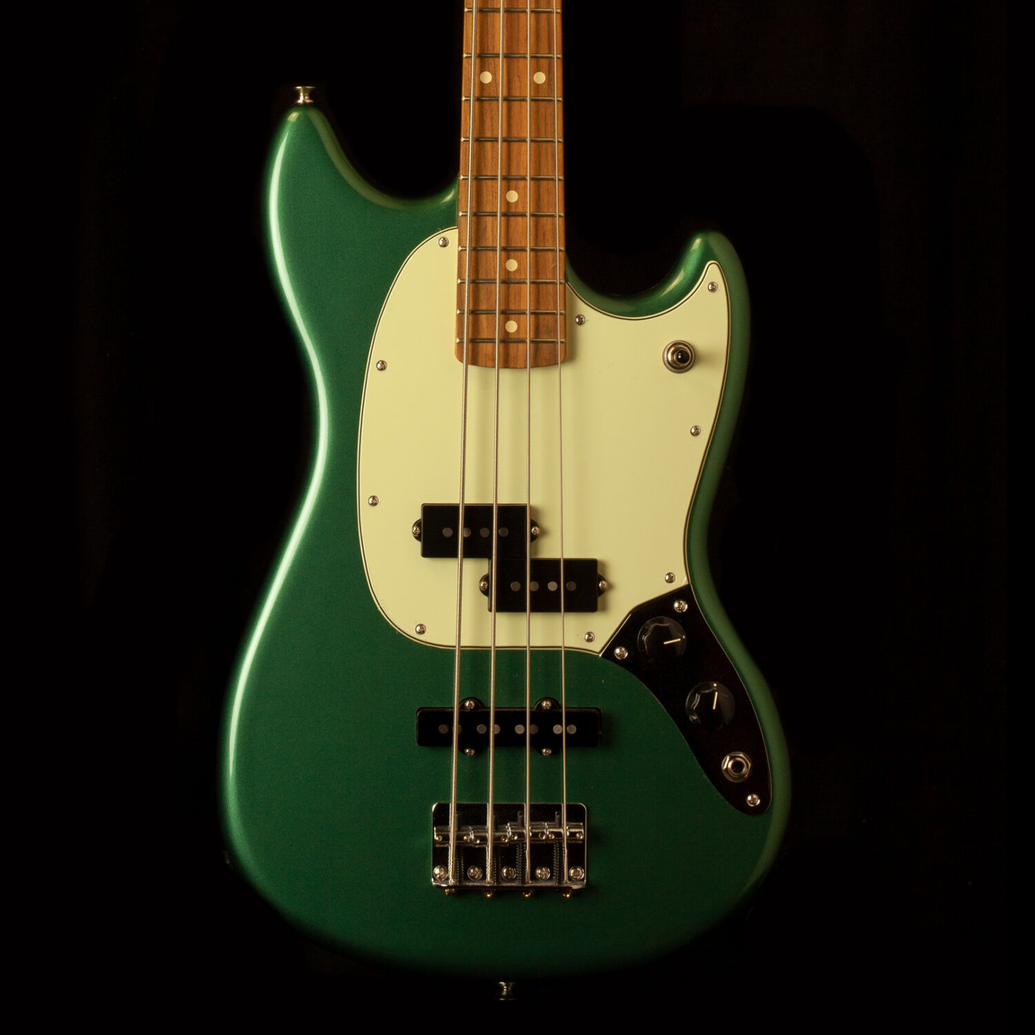 Fender Mustang Bass Player PJ Sherwood Green Metallic Limited Edition – Bild 2