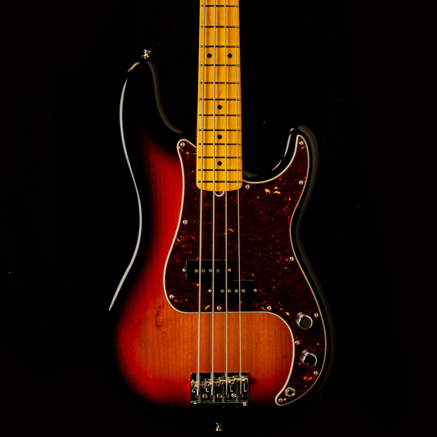 Fender Precision Bass American Professional II 3-Color Sunburst MN - Image 2