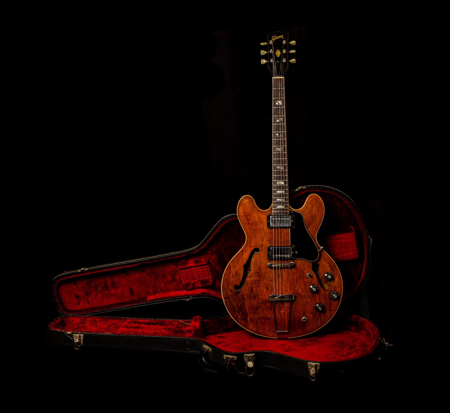 Gibson ES-335 TD Walnut 1974 – Bild 7