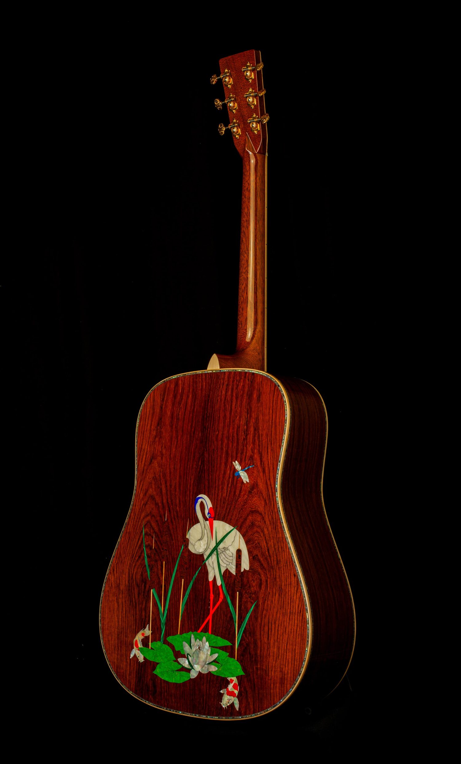 Martin D-45 Harvey Leach Lotus Flower – Bild 7