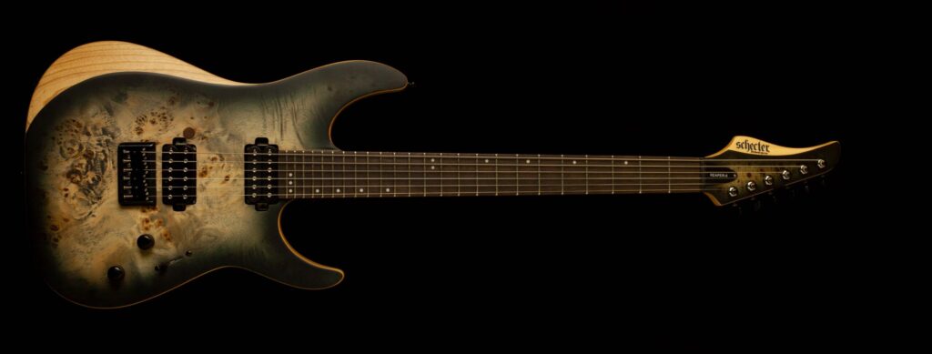 Schecter Reaper-6 Satin Charcoal Burst